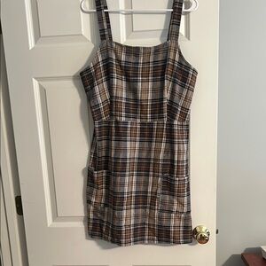 Plaid Sleeveless dress by American Eagle size XL.